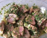 Une image de l'étape 3 de Filet mignon mariné au barbecue.