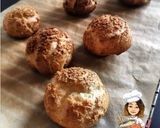 Une image de l'étape 16 de Choux craquelin à la chantilly (Monsieur Cuisine).