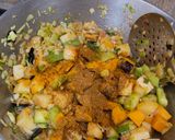 A picture of step 3 of Assam-Style Labra (Mixed Vegetable).