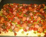 Foto del paso 3 de la receta Coca de embutido y verdura