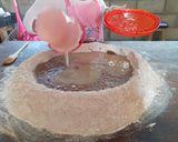 A picture of step 2 of Cemita Bread.