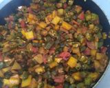 ભીંડા બટાકા ની સબ્જી (Bhinda Bataka Sabji Recipe In Gujarati) રેસીપી સ્ટેપ3ફોટો