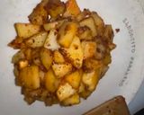 A picture of step 2 of Loaded Breakfast Potatoes.