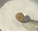 A picture of step 4 of Rasmalai Golgappa Fusion Dessert.