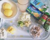 Foto langkah ke 1 dari resep Soup Cream Kentang Udang.