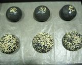 黑色漢堡麵包的食譜步驟2照片