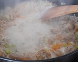Foto del paso 1 de la receta: Arroz con vegetales a la crema