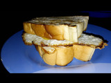 Sunny side egg sandwich