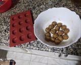 Une image de l'étape 3 de Bouchées au chocolat blanc.