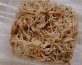 Foto langkah ke 3 dari resep Spaghetti Ayam Suwir Sambel Matah.