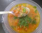 Vegetables corn with oats soup recipe step 3 photo