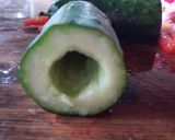 Foto del paso 3 de la receta: "Sushi" de pepino