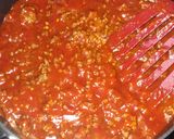 A picture of step 4 of Sloppy Joe Puffs.