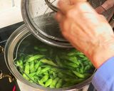 A picture of step 3 of Easy Salted Edamame.