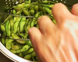 A picture of step 4 of Easy Salted Edamame.