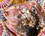 Hình bước làm 1 của món Bánh Mì Gà Xé