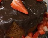 Foto do passo 6 de Bolo de cenoura com morangos 🥕🍓