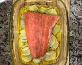 Foto del paso 7 de la receta Salmón al horno con patatas