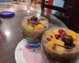 A picture of step 6 of Chia seed custard smoothie.
