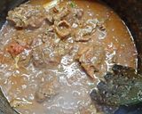 A picture of step 7 of Mutton Karahi.