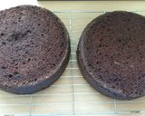 A picture of step 1 of Vickys Easter Nest Cake with Mini Egg Truffles, GF DF EF SF NF.