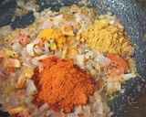 A picture of step 2 of கடலைக்கறி.