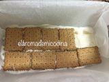 Tarta fría de piña y limón