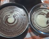 Foto langkah ke 10 dari resep Puding Roti Tawar Zebra.