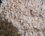 A picture of step 6 of Bihari Style Chura Matar.