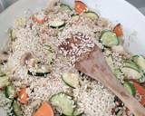 (Vegetarian) nutrition risotto recipe step 2 photo