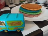 Hot cakes de colores