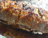 Foto del paso 6 de la receta: Tronco de lomo relleno de panceta, queso cheddar y espárragos