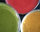 A picture of step 3 of Tricolour Toast Bread.