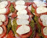 A picture of step 6 of Basil Pesto & Mozarella Chicken Thighs.