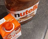 Une image de l'étape 1 de Glace au Nutella anti-gaspi.