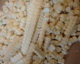 A picture of step 1 of Sweet Corn Cake.