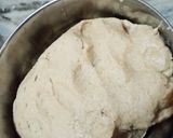 A picture of step 2 of Spinach Paratha with Mint chutney & Buttermilk.