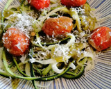 Foto del paso 9 de la receta: Espaguetis de calabacín con pesto de avellanas