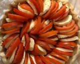 Une image de l'étape 1 de Tarte tomate/mozzarella basilic.