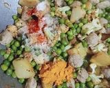 वेज पुलाव (Veg Pulao recipe in Hindi) रेसिपी चरण 3 फोटो