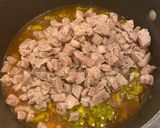 A picture of step 5 of Denver Pork Green Chili Stew.
