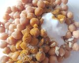 Une image de l'étape 1 de Houmous maison SL SG (2 versions).