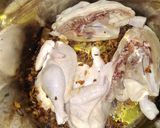 A picture of step 3 of Rice and oven grilled chicken.
