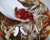 蔬果麻油雞湯的食譜步驟4照片