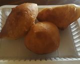 A picture of step 3 of Mahamri ya iliki na tui la nazi #4wkschallenge#charityrecipe#.