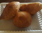 A picture of step 3 of Mahamri ya iliki na tui la nazi #4wkschallenge#charityrecipe#.