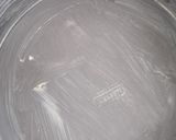 A picture of step 8 of Peach and Mascarpone Soft Cake.