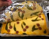 A picture of step 7 of Cherry Roll Cake🍒.
