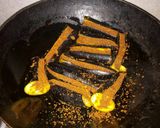 A picture of step 6 of Masala bharwa began.