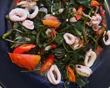 Foto langkah ke 8 dari resep 43.Cumi Cah Kangkung.